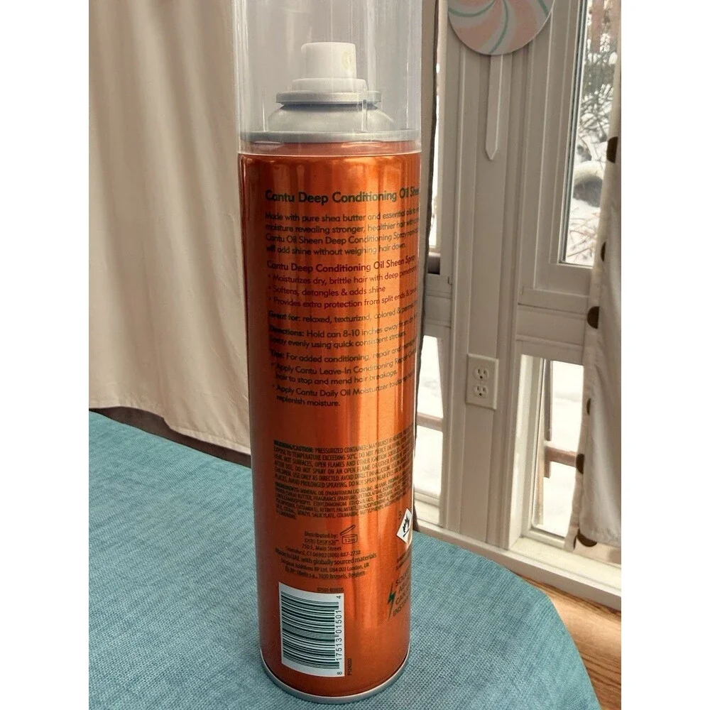 Cantu Shea Butter Oil Sheen Deep Conditioning Spray 10 oz